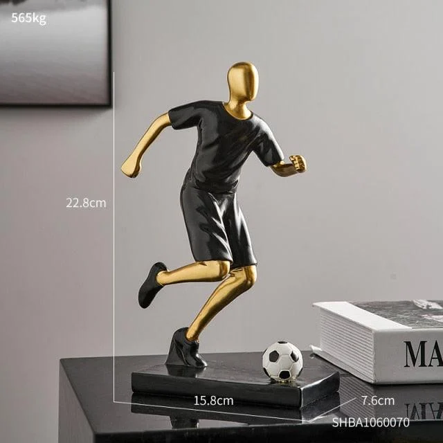 Abstract Football Player Figurine -  - #tag1#