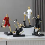 Abstract Football Player Figurine tag1