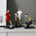 Abstract Football Player Figurine tag1