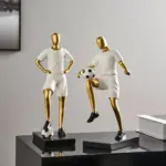 Abstract Football Player Figurine tag1