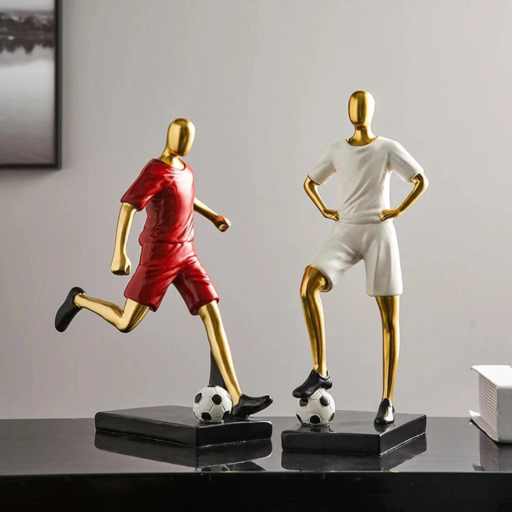 Abstract Football Player Figurine -  - #tag1#