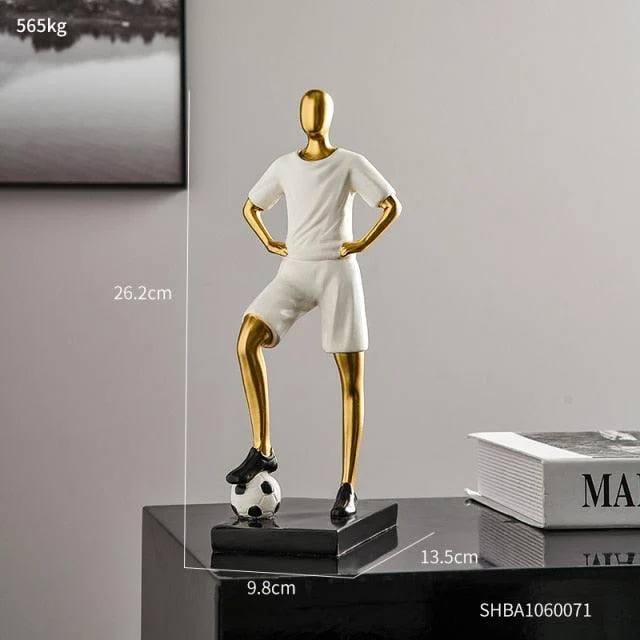 Abstract Football Player Figurine -  - #tag1#
