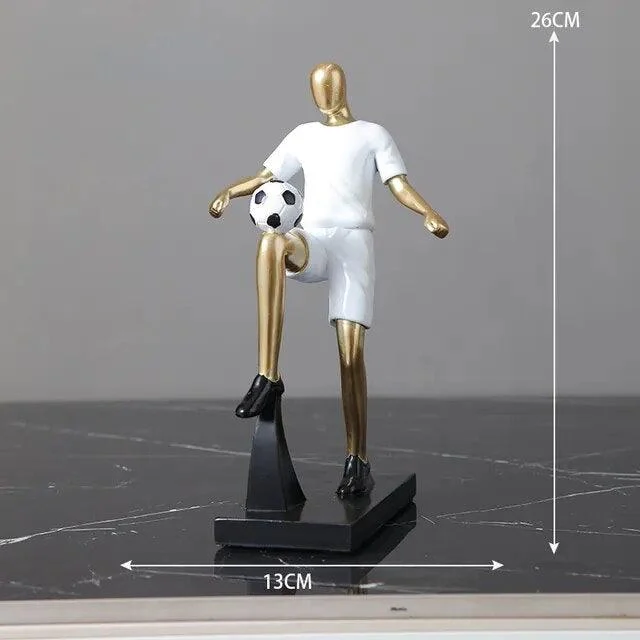 Abstract Football Player Figurine -  - #tag1#