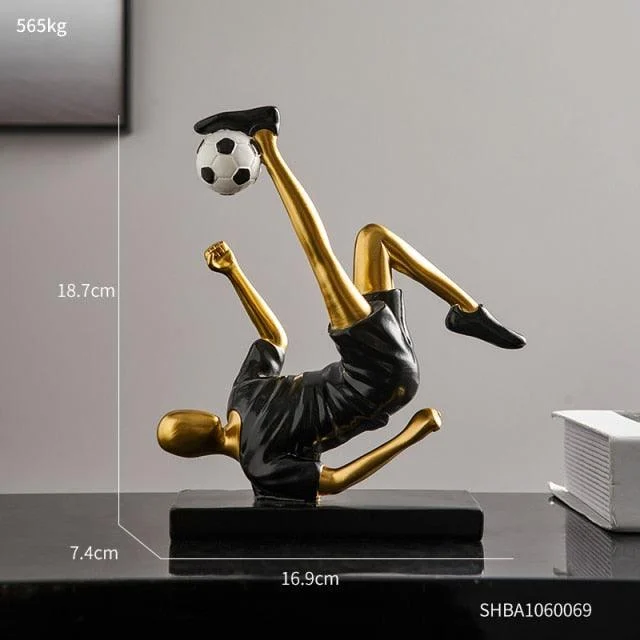 Abstract Football Player Figurine -  - #tag1#
