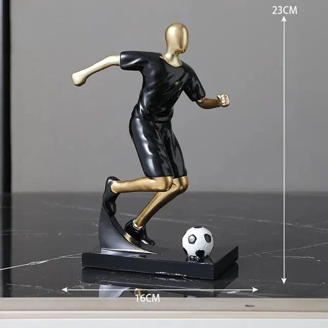Abstract Football Player Figurine -  - #tag1#