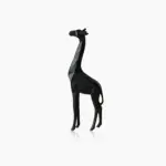 Abstract Geometric Giraffe Statue