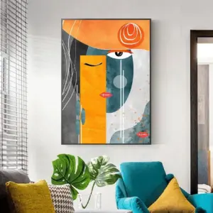 Abstract Geometric Lady