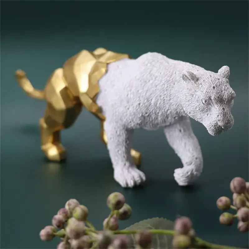 Abstract Geometric Wildlife Sculpture tag1