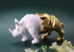 Abstract Geometric Wildlife Sculpture tag1