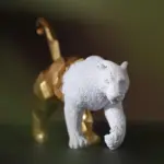 Abstract Geometric Wildlife Sculpture tag1