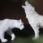Abstract Geometric Wildlife Sculpture tag1