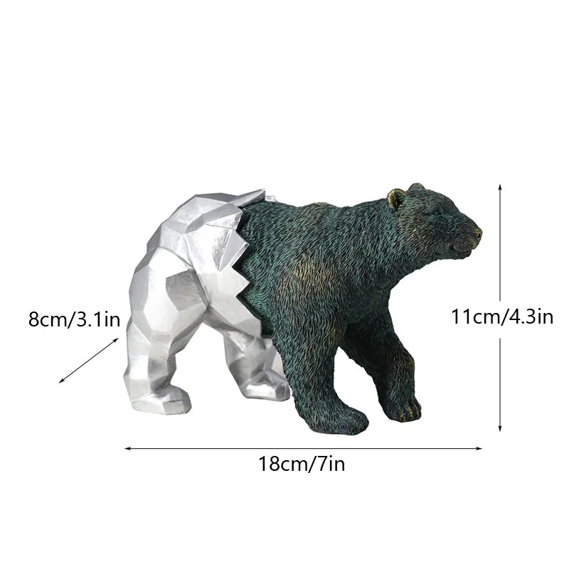Abstract Geometric Wildlife Sculpture -  - #tag1#