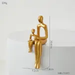 Abstract Golden Family tag1