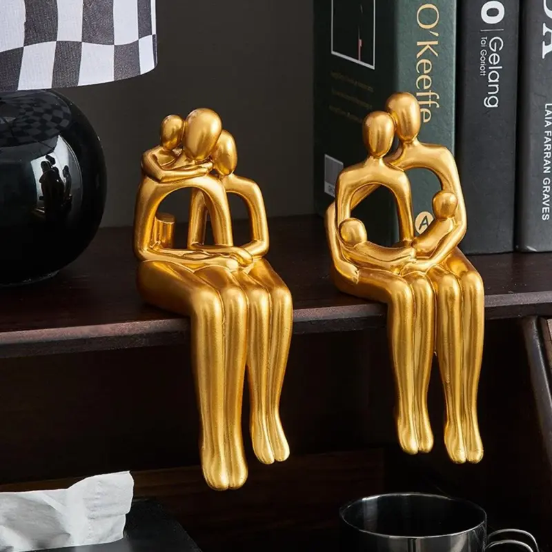 Abstract Golden Family tag1