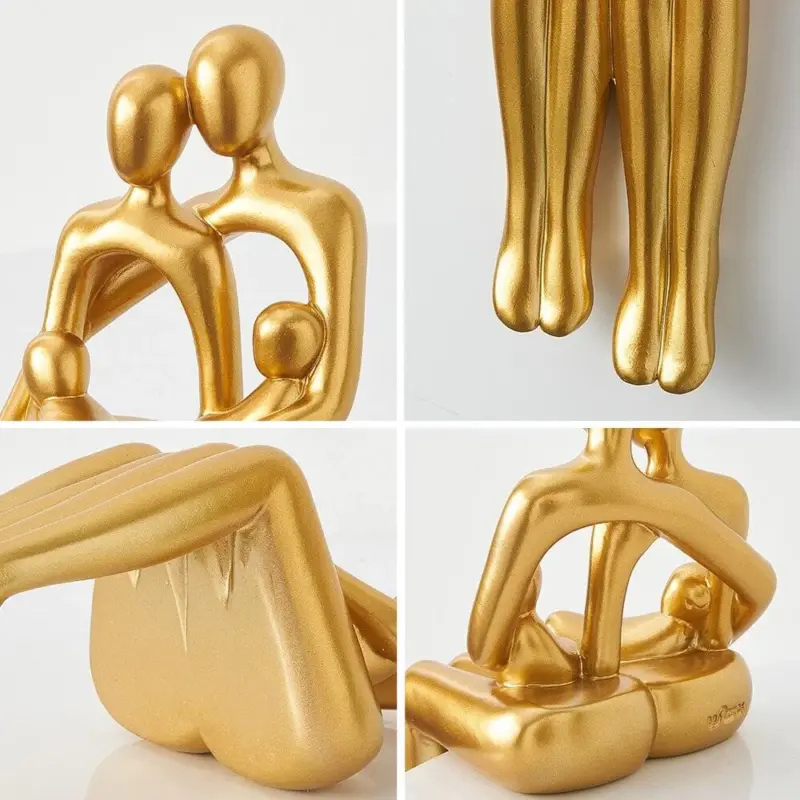 Abstract Golden Family tag1