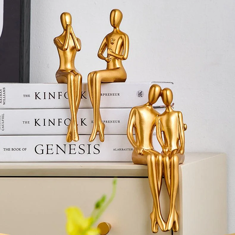 Abstract Golden Lover Decor -  - #tag1#