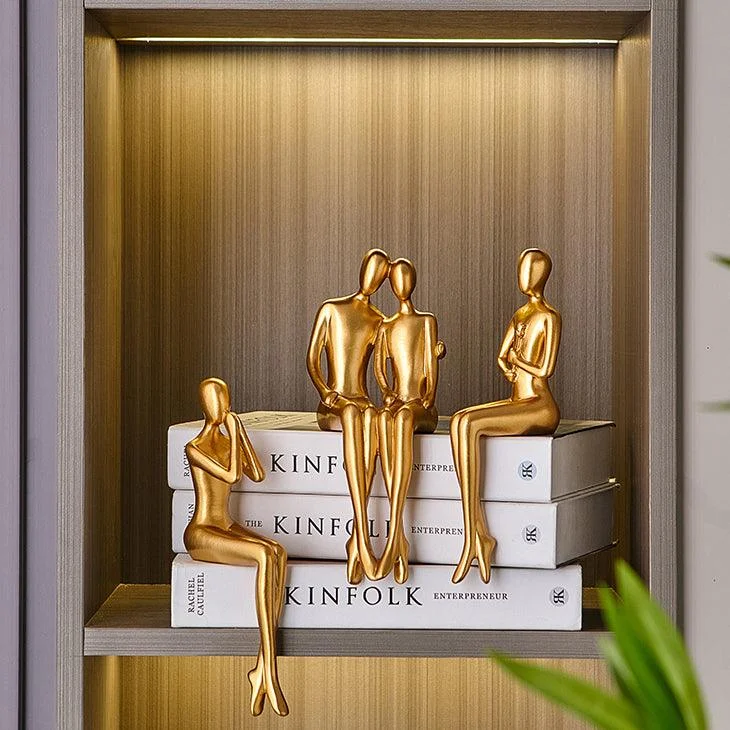 Abstract Golden Lover Decor -  - #tag1#