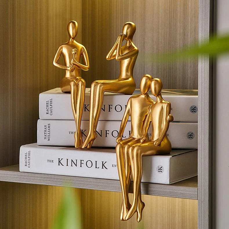 Abstract Golden Lover Decor -  - #tag1#