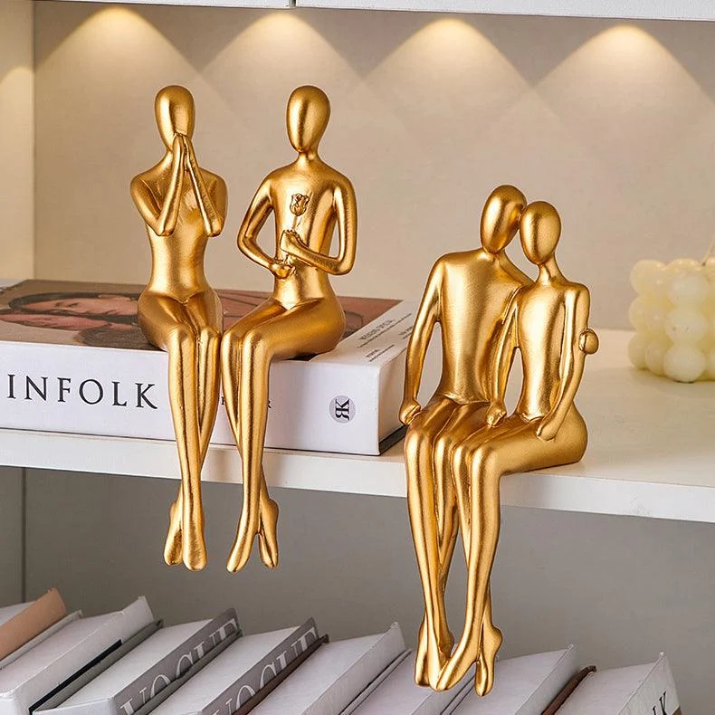 Abstract Golden Lover Decor -  - #tag1#