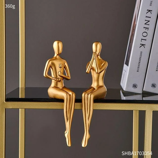 Abstract Golden Lover Decor -  - #tag1#