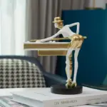 Abstract_Golden_Snooker_Player_Figurines_-_-_tag1_-4121678 Abstract Golden Snooker Player Figurines tag1