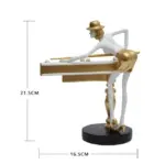 Abstract_Golden_Snooker_Player_Figurines_-_-_tag1_-4121694 Abstract Golden Snooker Player Figurines tag1
