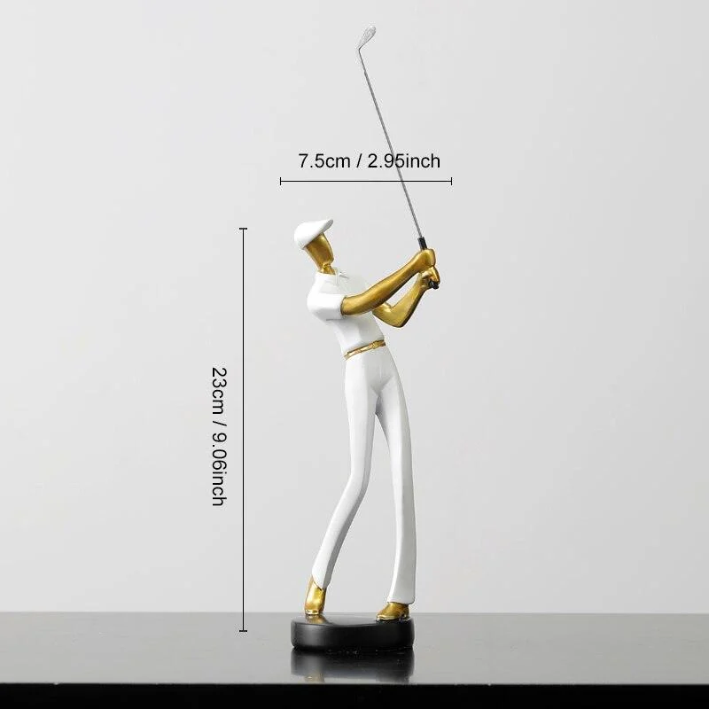 Abstract Golfer figurines -  - #tag1#