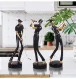 Abstract_Golfer_figurines_-_-_tag1_-4121752 Abstract Golfer figurines tag1