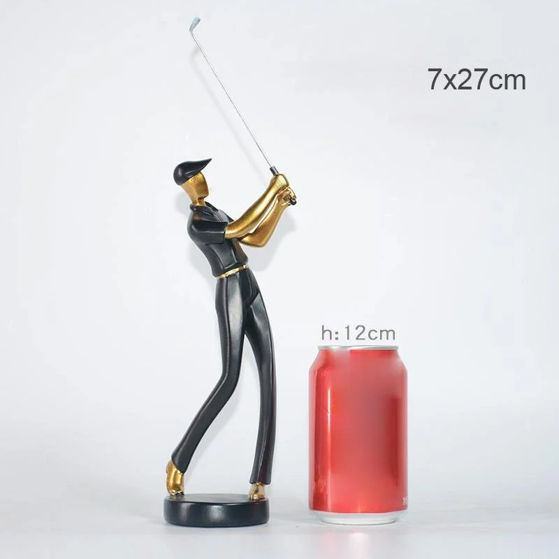 Abstract Golfer figurines -  - #tag1#