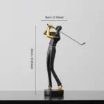 Abstract_Golfer_figurines_-_-_tag1_-4121793 Abstract Golfer figurines tag1