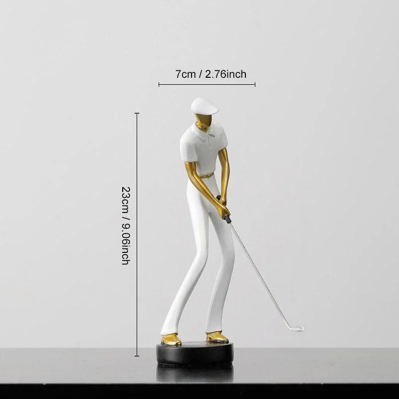 Abstract Golfer figurines -  - #tag1#