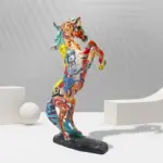 Abstract Graffiti Horse Figurine