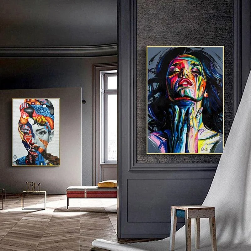 Abstract Graffiti Lady -  - #tag1#