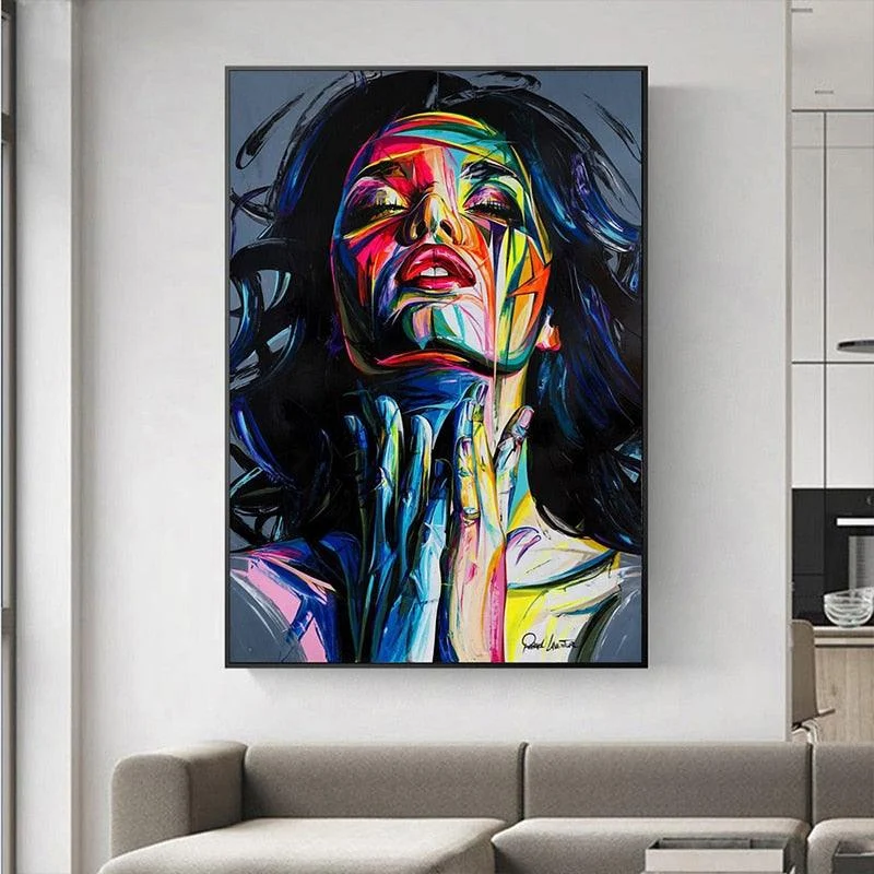Abstract Graffiti Lady -  - #tag1#