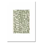 Abstract Green Canvas Wall Art Poster tag1