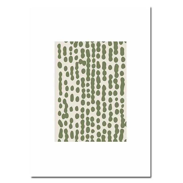 Abstract Green Canvas Wall Art Poster -  - #tag1#