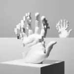 Abstract Hand Sculpture tag1