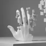 Abstract Hand Sculpture tag1