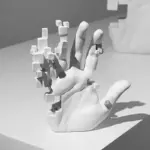 Abstract Hand Sculpture tag1