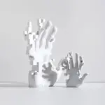 Abstract Hand Sculpture tag1
