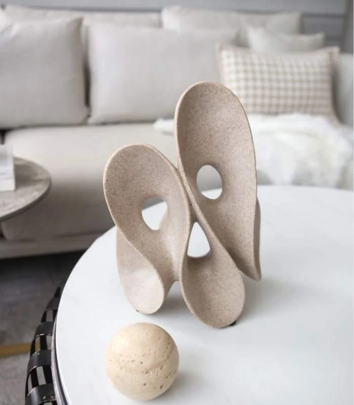 Abstract Hollowed-out Irregular Sculpture Decorative Object 30 cm -  - #tag1#