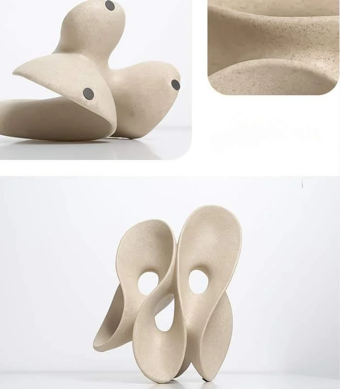 Abstract Hollowed-out Irregular Sculpture Decorative Object 30 cm -  - #tag1#