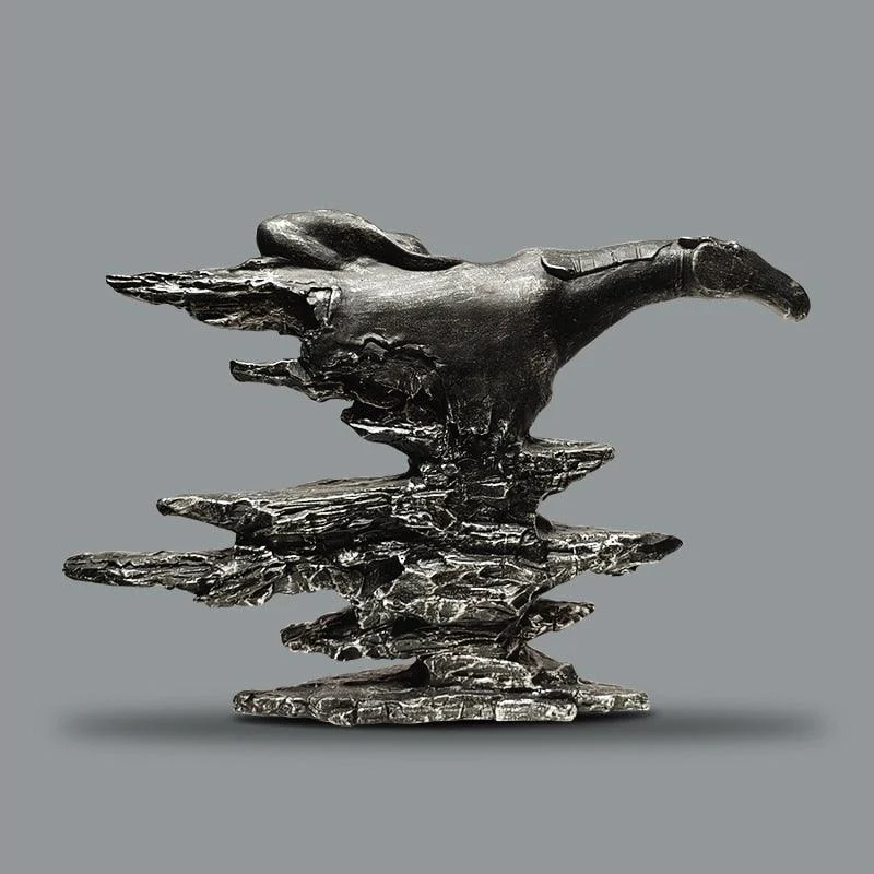 Abstract Horse Statue -