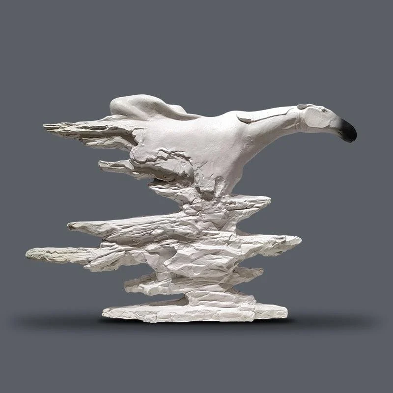 Abstract Horse Statue -