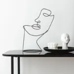 Abstract Line Art Face tag1