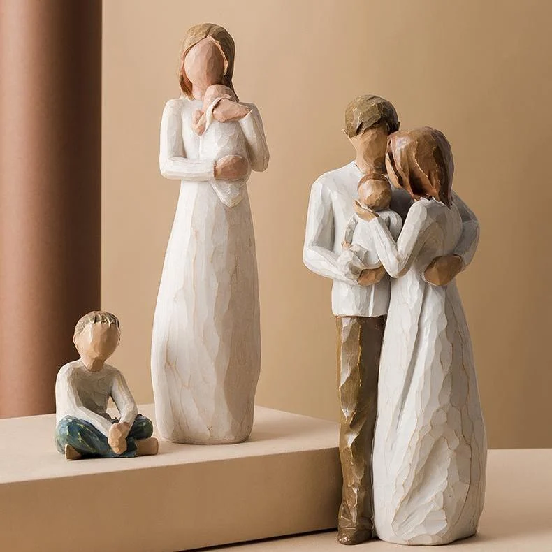 Abstract Love and Family Figurines -  - #tag1#