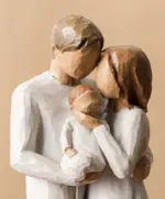 Abstract Love and Family Figurines tag1