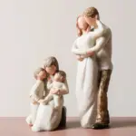 Abstract Love and Family Figurines tag1
