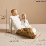 Abstract Love and Family Figurines tag1