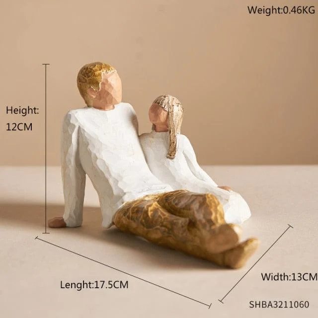 Abstract Love and Family Figurines -  - #tag1#